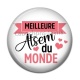 Cabochon Résine - meilleure atsem du monde