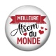 Cabochon Résine - meilleure atsem du monde
