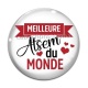 Cabochon Verre - meilleure atsem du monde