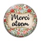 Cabochon Verre - merci atsem