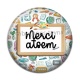 Cabochon Résine - merci atsem