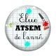 Cabochon Verre - élue atsem de l'année