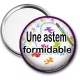 Miroir de poche - une atsem formidable
