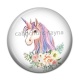 Cabochon Résine - licorne