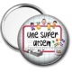 Miroir de poche - une super atsem