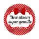 une atsem super gentille