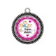 Pendentif Cabochon Argent - super atsem