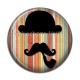 Cabochon Résine - moustache