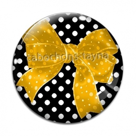 Cabochon Verre - noeud