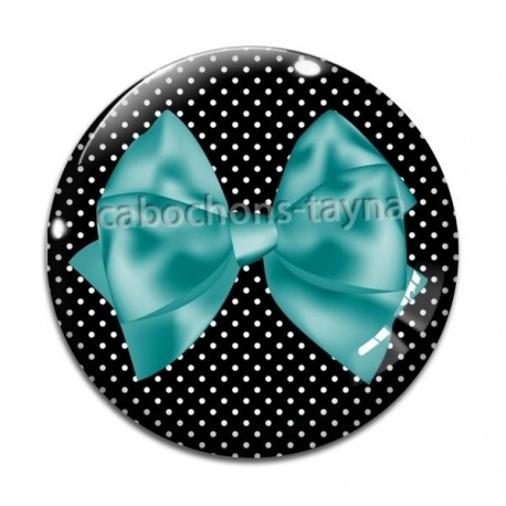 Cabochon Verre - noeud