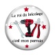Cabochon Verre - le roi du bricolage c'est mon parrain