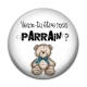 Cabochon Résine - veux tu être mon parrain