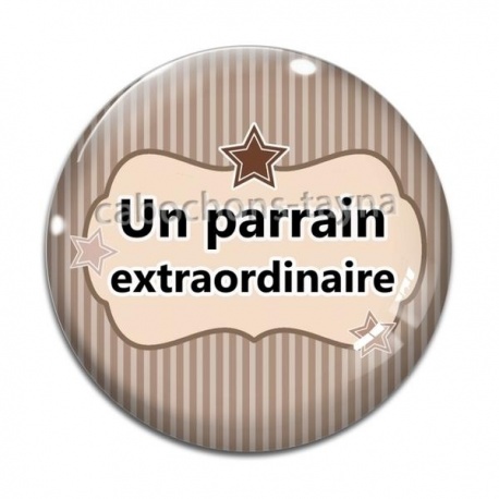 Cabochon Verre - un parrain extraordinaire