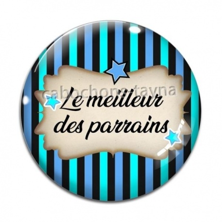 Cabochon Verre - le meilleur des parrains