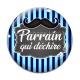 Cabochon Verre - parrain qui déchire