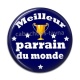 Cabochon Résine - meilleur parrain du monde