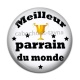 Cabochon Résine - meilleur parrain du monde
