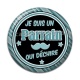 Cabochon Résine - je suis un parrain qui déchire