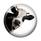 Cabochon Résine - vache