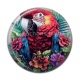 Cabochon Résine - oiseau