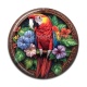 Cabochon Résine - oiseau