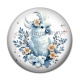 Cabochon Résine - oiseau