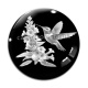 Cabochon Verre - oiseau