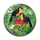 Cabochon Résine - toucan