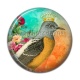 Cabochon Résine - toucan