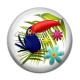 Cabochon Résine - toucan