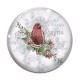Cabochon Verre - oiseau