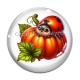 Cabochon Verre - coccinelle