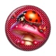 Cabochon Résine - coccinelle