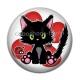 Cabochon Résine - chat