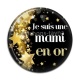 Cabochon Résine - je suis une mami en or