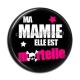Cabochon Résine - ma mamie elle est mortelle