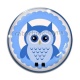 Cabochon Verre - chouette
