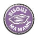 Cabochon Résine - bisous ma mamie