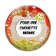 Cabochon Verre - pour une chouette mamie