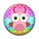 Cabochon Résine - chouette