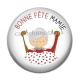Cabochon Résine - bonne fête mamie