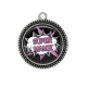 Pendentif Cabochon Argent - super mamie