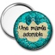 Miroir de poche - une mamie adorable
