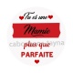 tu e sune mamie plus que parfaite