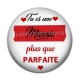 Cabochon Résine - tu e sune mamie plus que parfaite