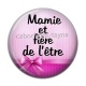 Cabochon Résine - mamie et fière de l'être