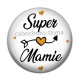 Cabochon Résine - super mamie