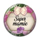 Cabochon Résine - super mamie