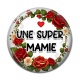 Cabochon Résine - une super mamie