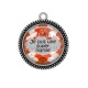 Pendentif Cabochon Argent - super mamie
